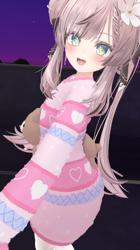 【VRChat】くまさん貫通セーター