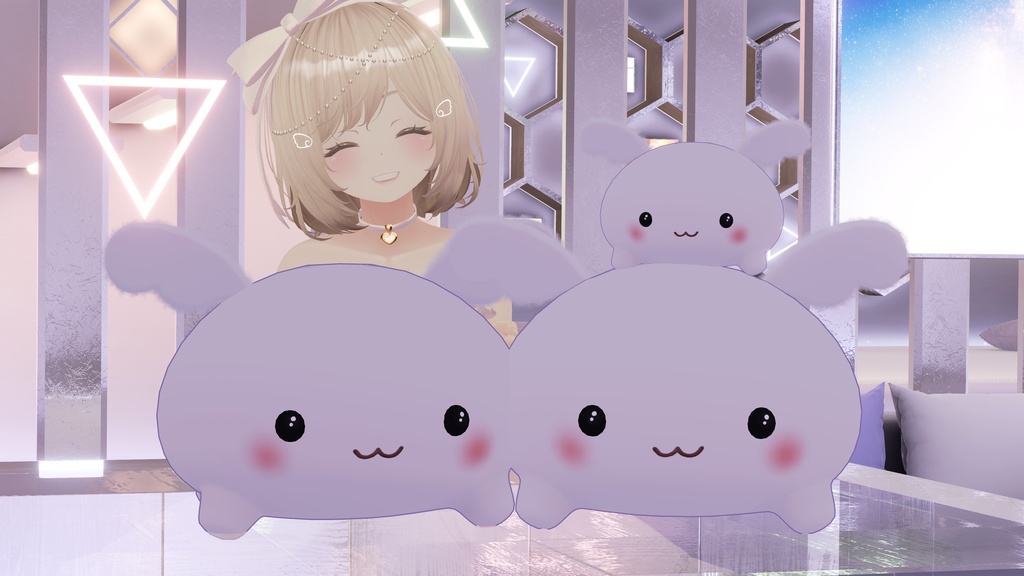 【VRChat】ふにたん【MA対応ギミック入り】