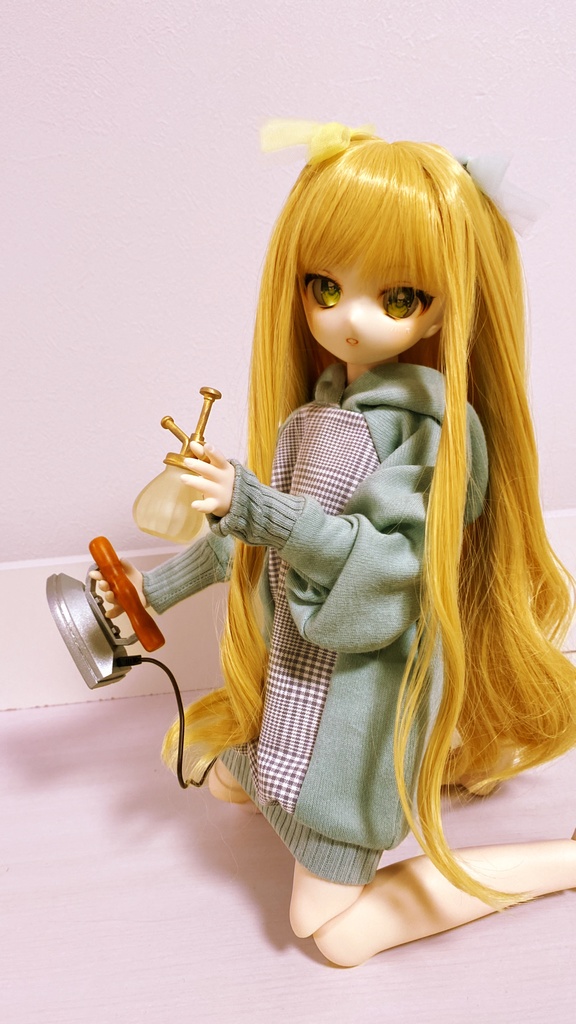 1/3スケール レトロアイロン&霧吹き