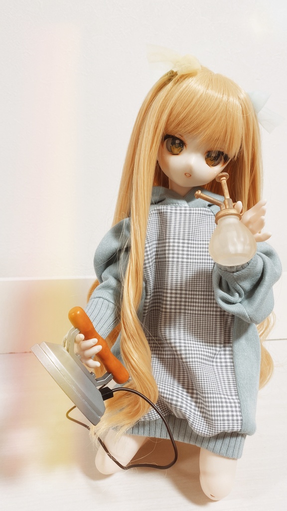 1/3スケール レトロアイロン&霧吹き