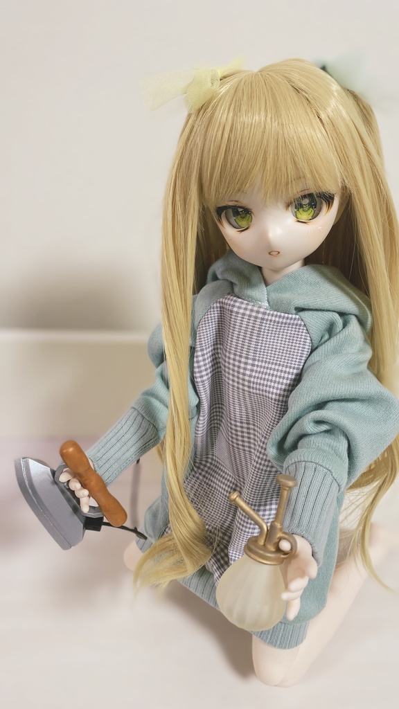 1/3スケール レトロアイロン&霧吹き