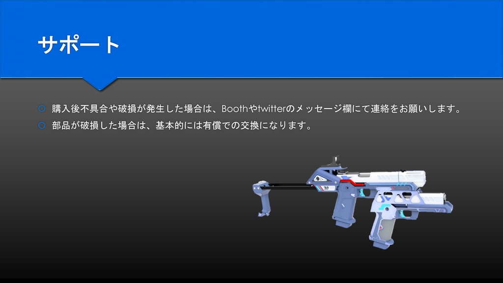 【終了】【Gen3.0】ブルアカ ノア銃 カービンキットのみ