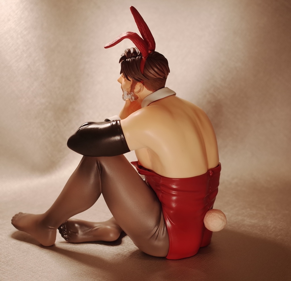 「髭剃りバニー」オリジナルガレージキット