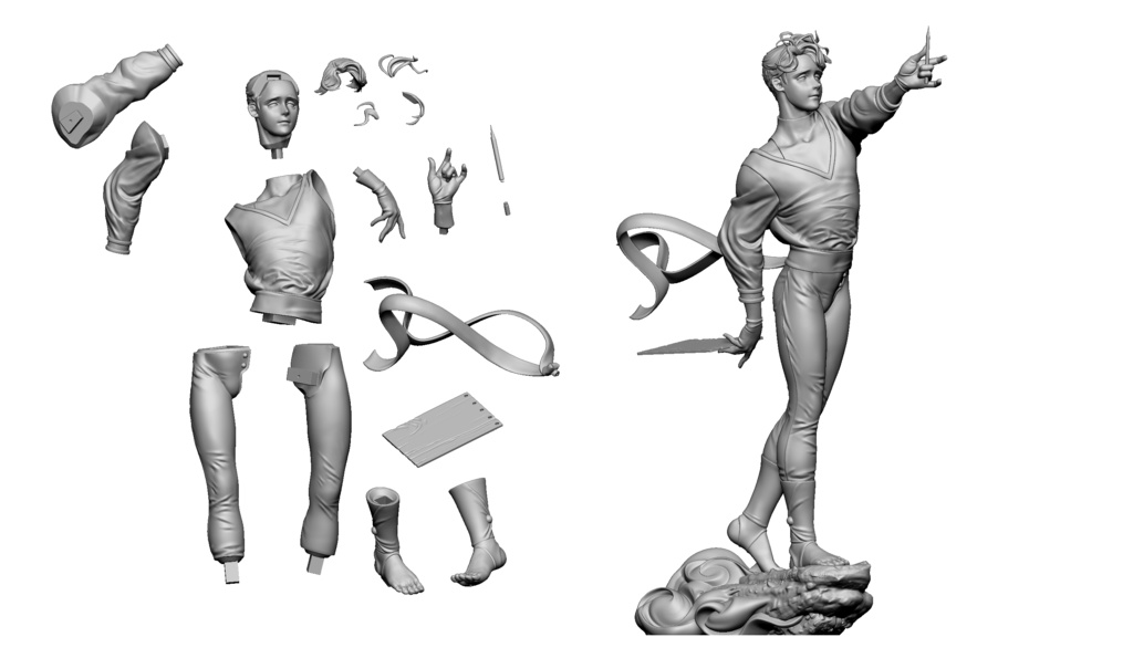 「フィヨル」3Dプリント向けモデルデータ