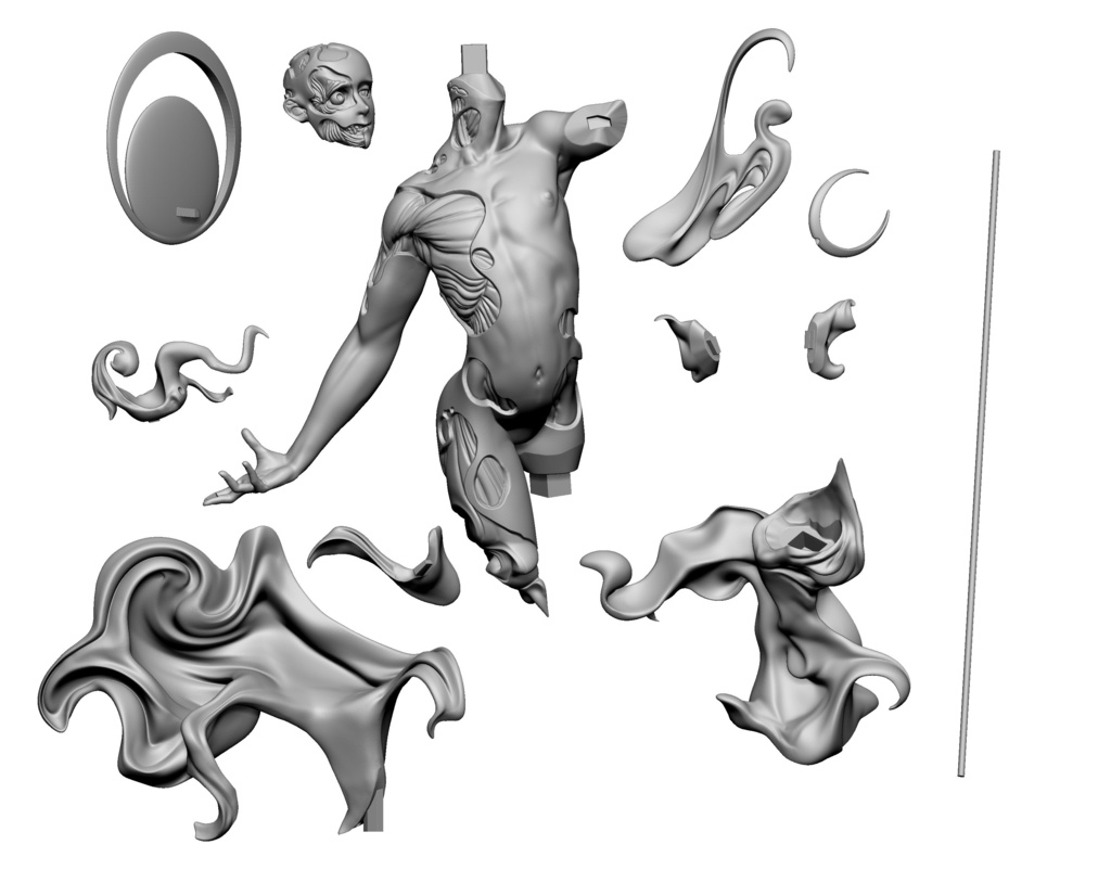 「Abilifel」3Dプリント向けSTLモデルデータ