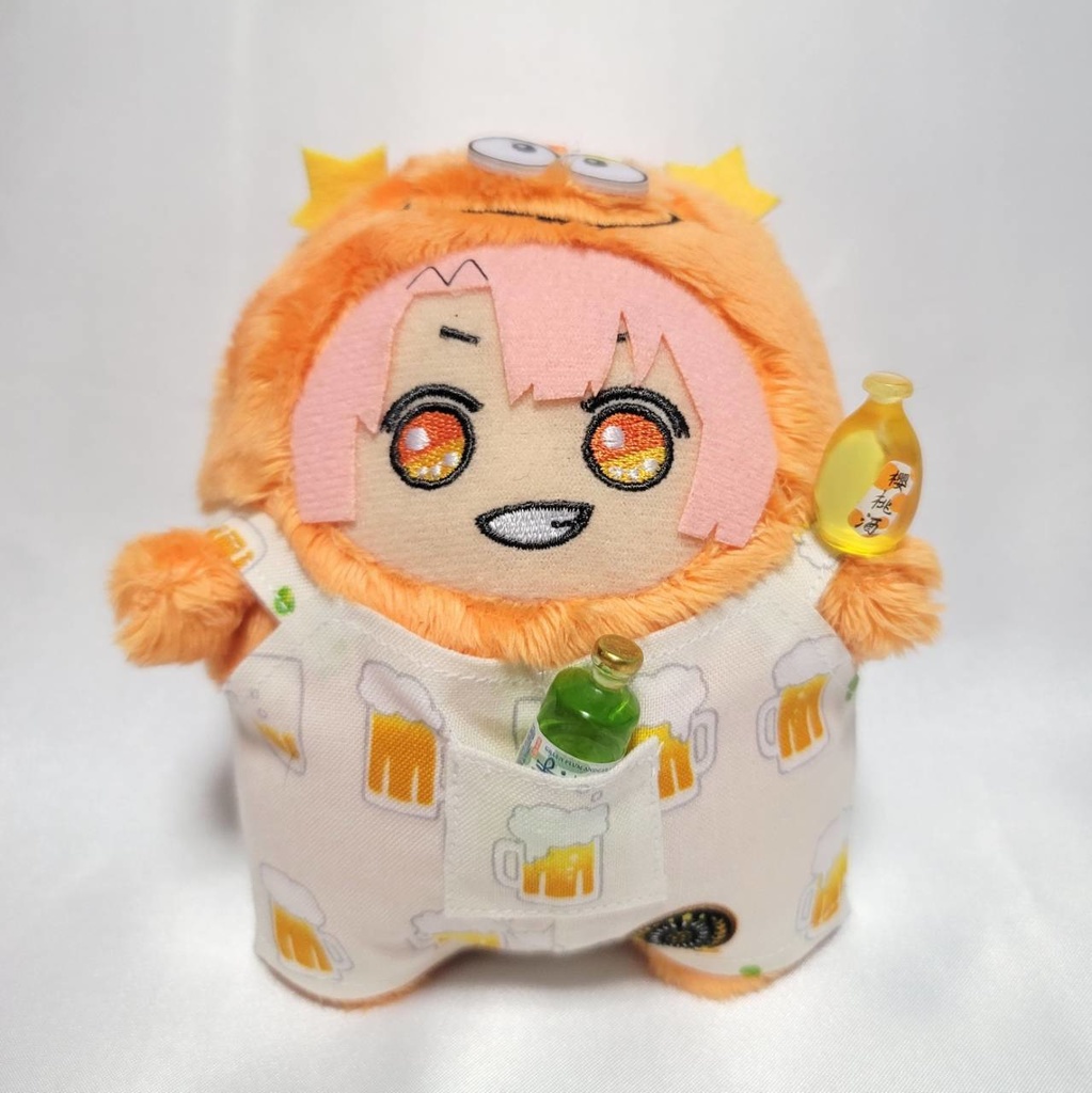 ビールのサロペット【ネイビー・アイボリー】