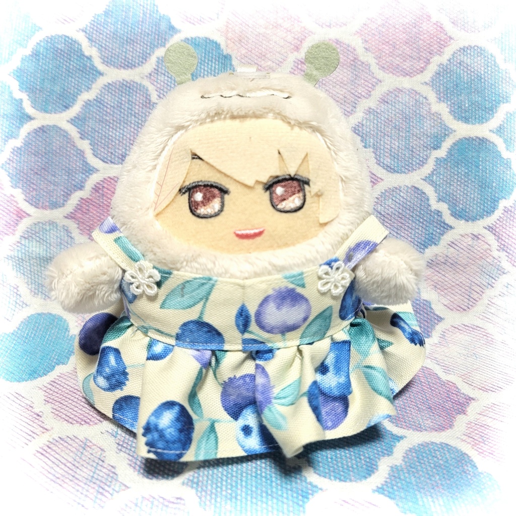 ブルーベリーのサロペット&ワンピース