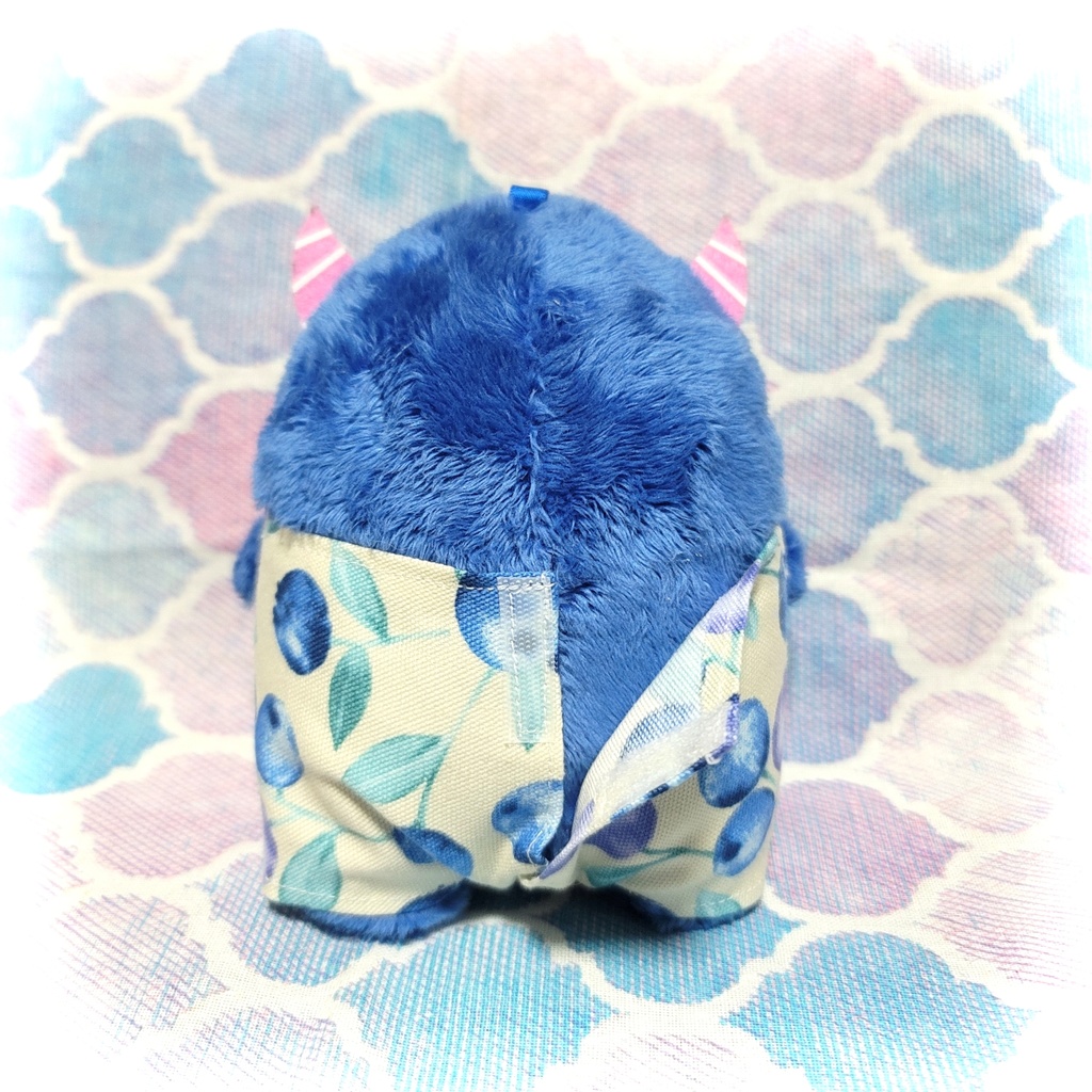 ブルーベリーのサロペット&ワンピース