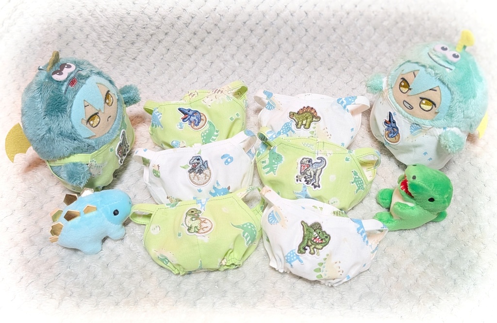 恐竜サロペット