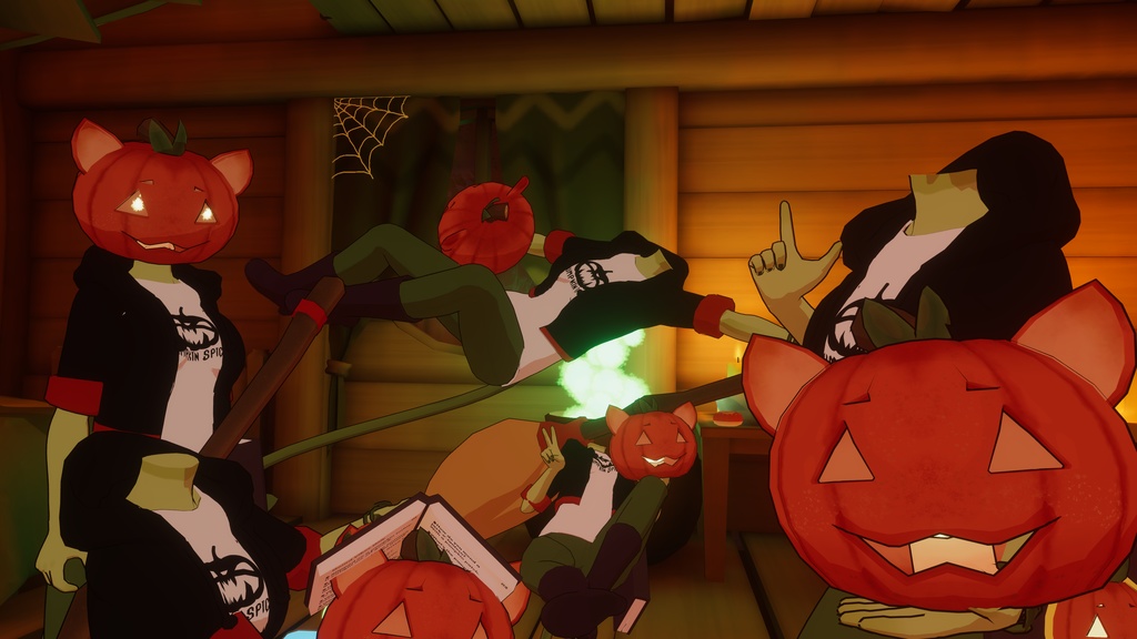 Pun-pkin Cat Avatar [VRChat] [PC/Quest] [Free] - bunnyhearted - 4/4