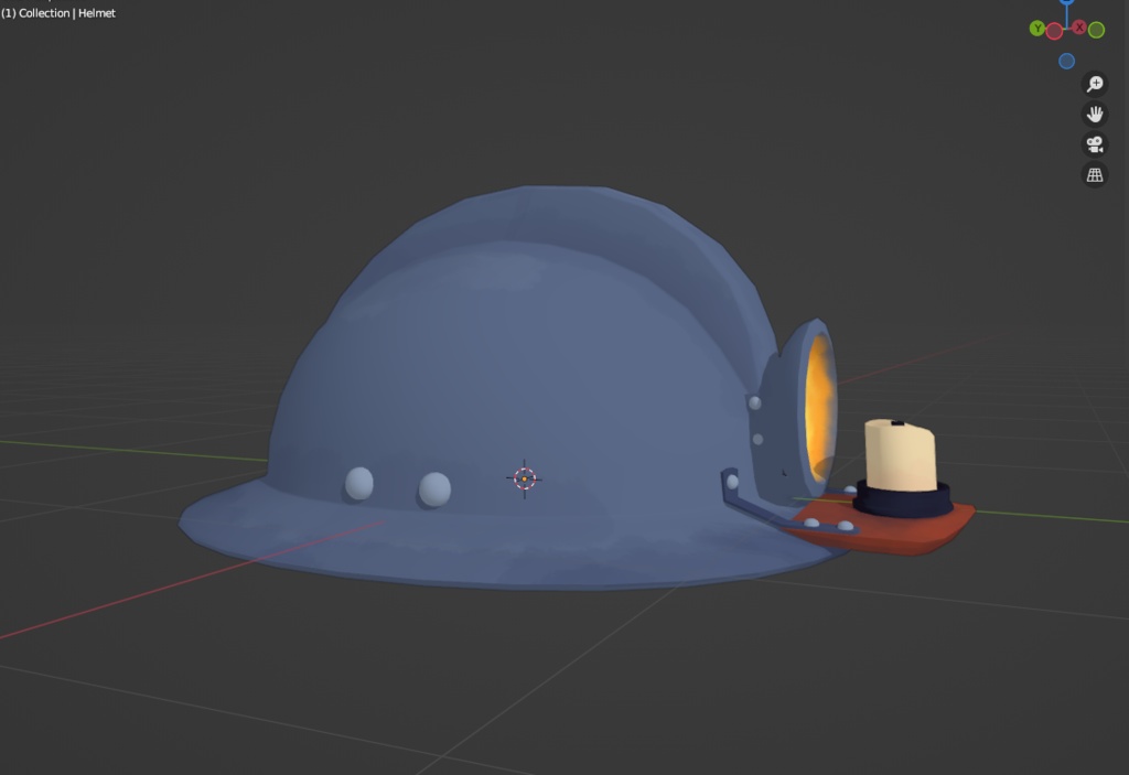 Toony Mining Helmet
