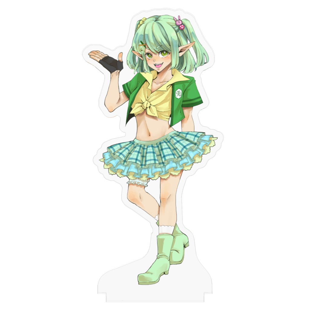 いつもの衣装アクスタ