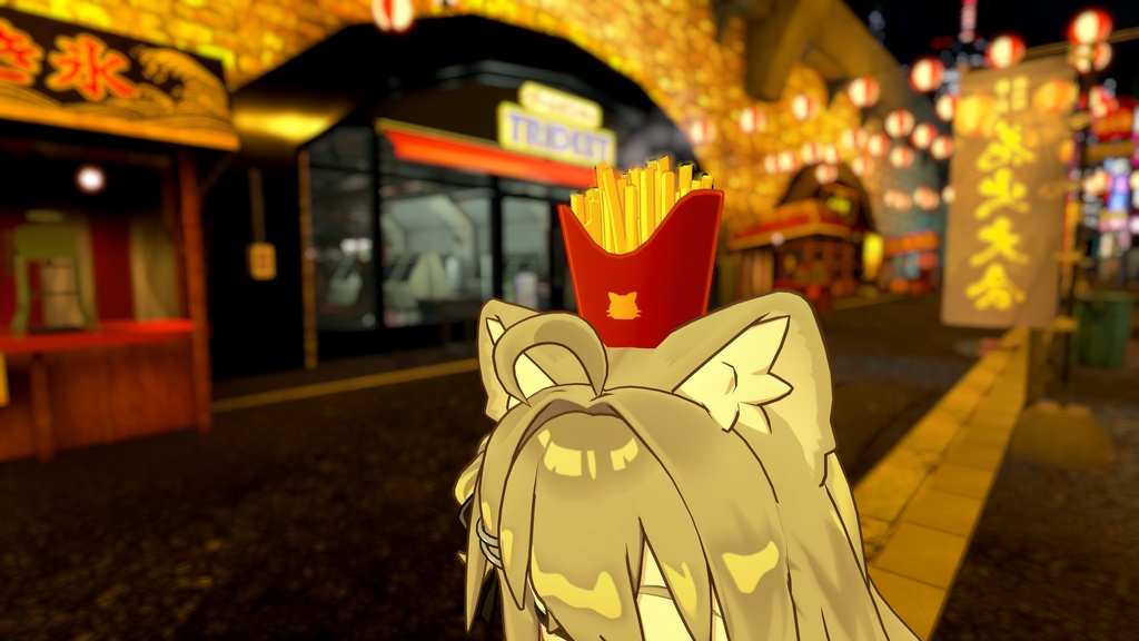 【3アバターMA対応】あたまポテトギミック!【VRChat想定】