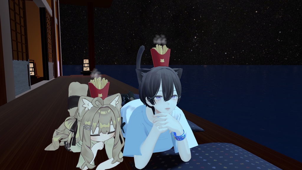 【3アバターMA対応】あたまポテトギミック!【VRChat想定】