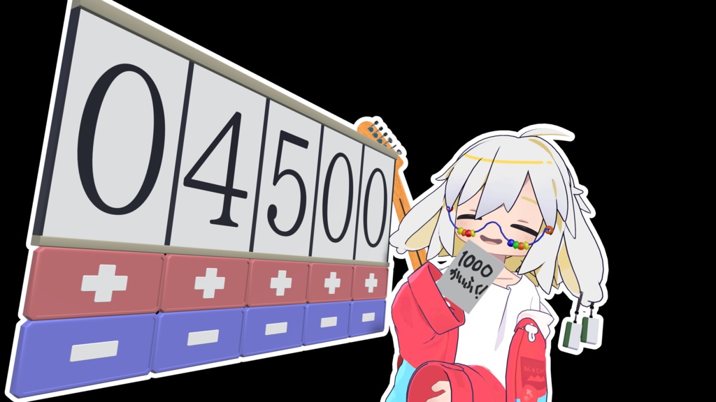 カウントギミック 【VRChatワールドギミック】