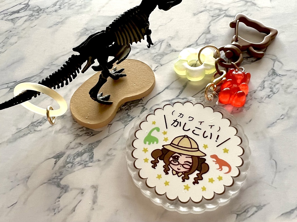 【展示のみ】ダ・ヴィンチちゃん2wayアクリルチャーム