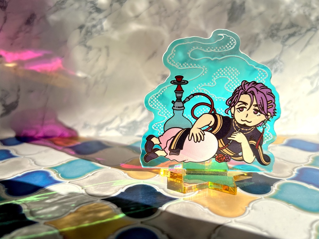 【展示のみ】シーシャのアクリルスタンド（ドゥリーヨダナ）