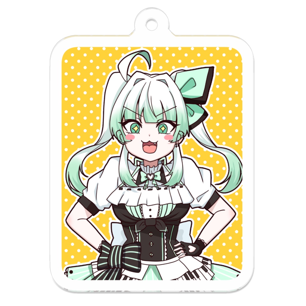 どやどやネギ吉 アクリルキーホルダー