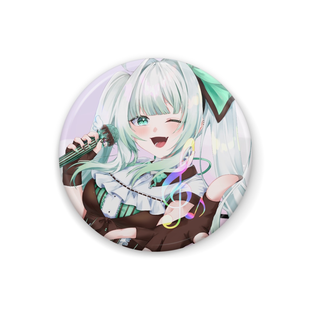 Vtuber3周年キービジュアル　缶バッジ