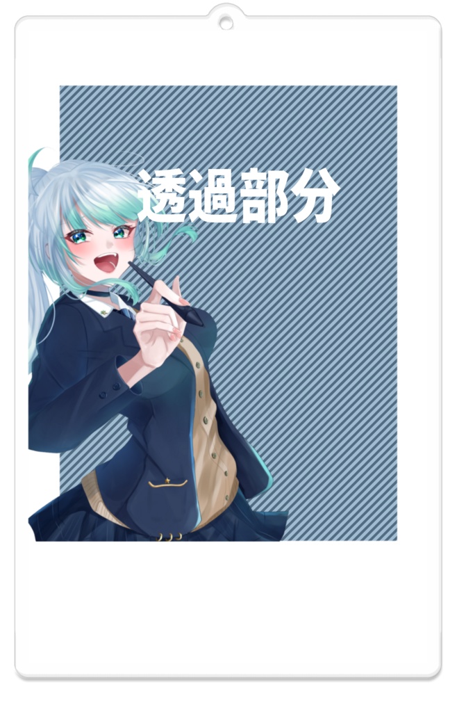 一緒にお出かけ!お写真アクキー Aデザイン