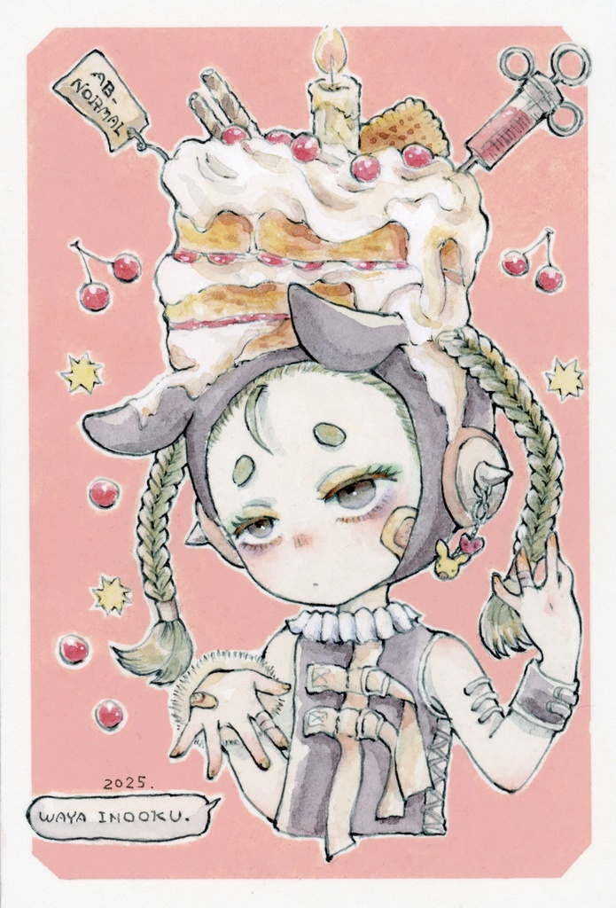 フレームレス原画『黒豚ちゃん』