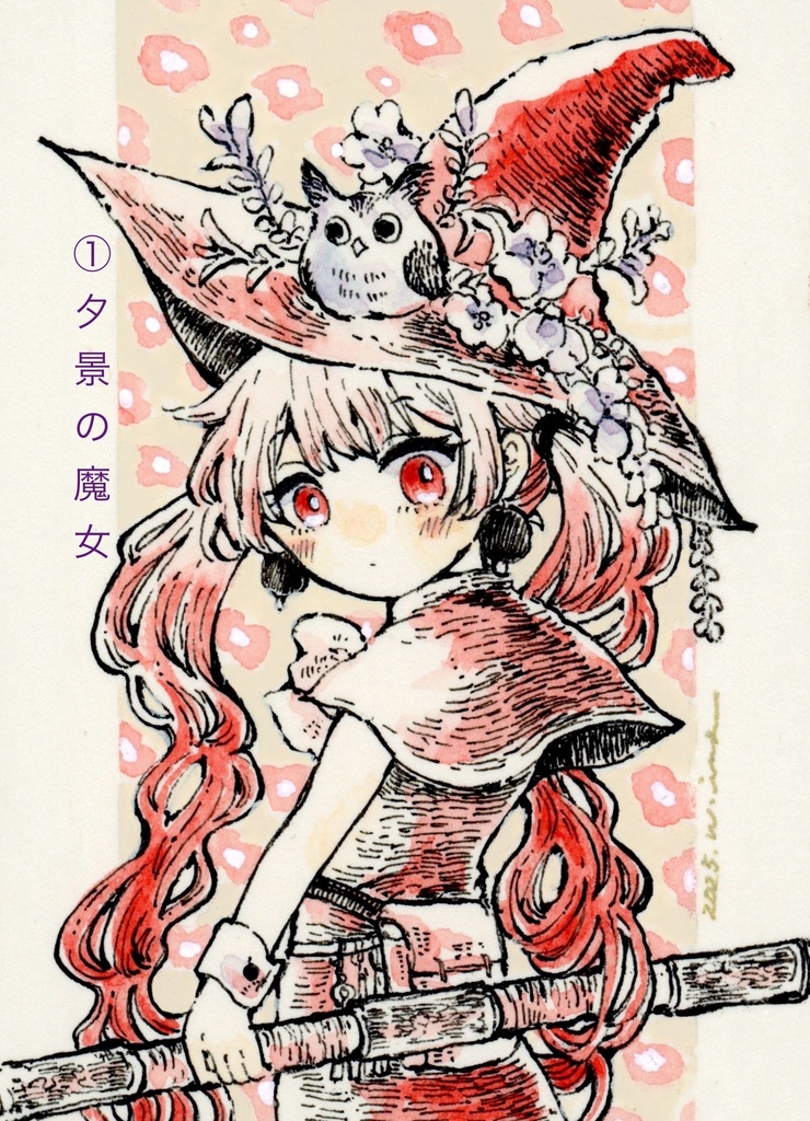 額装原画作品(ATC)①②