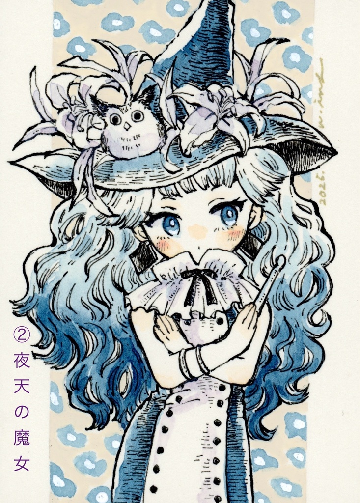 額装原画作品(ATC)①②