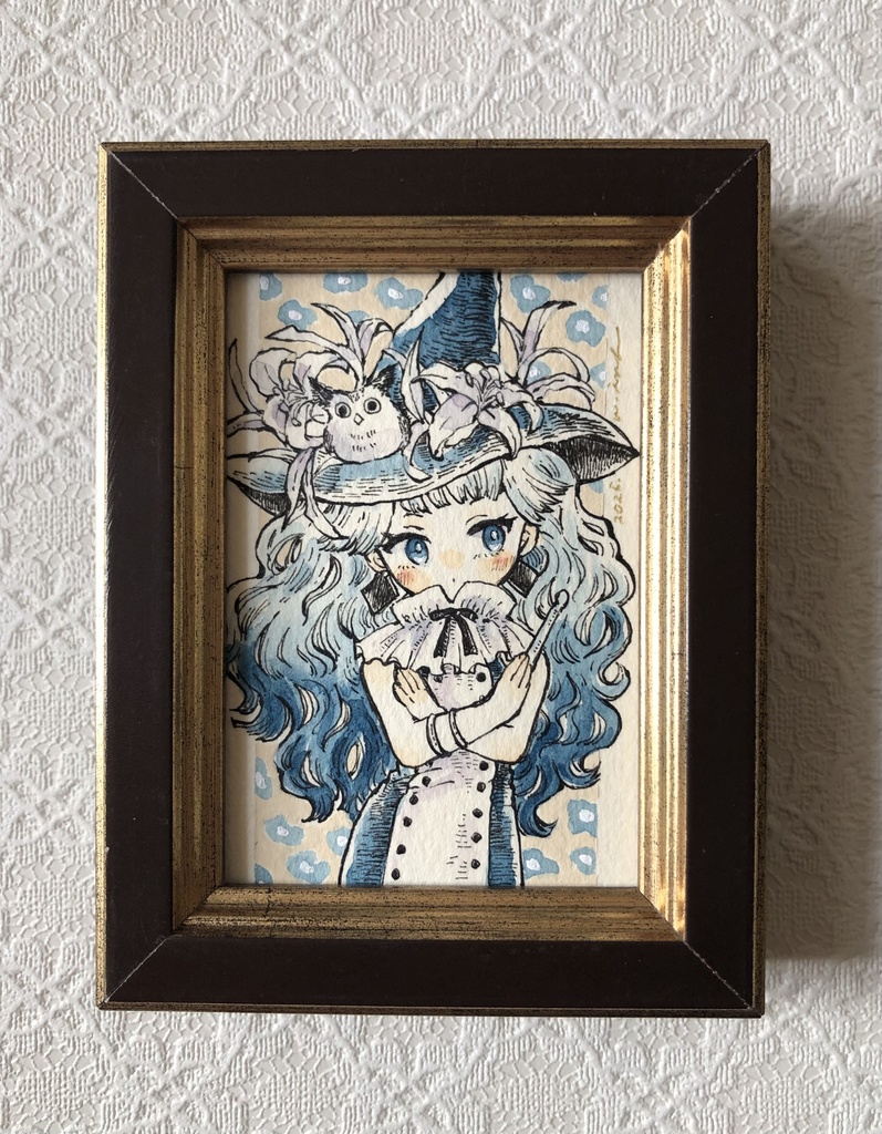 額装原画作品(ATC)①②