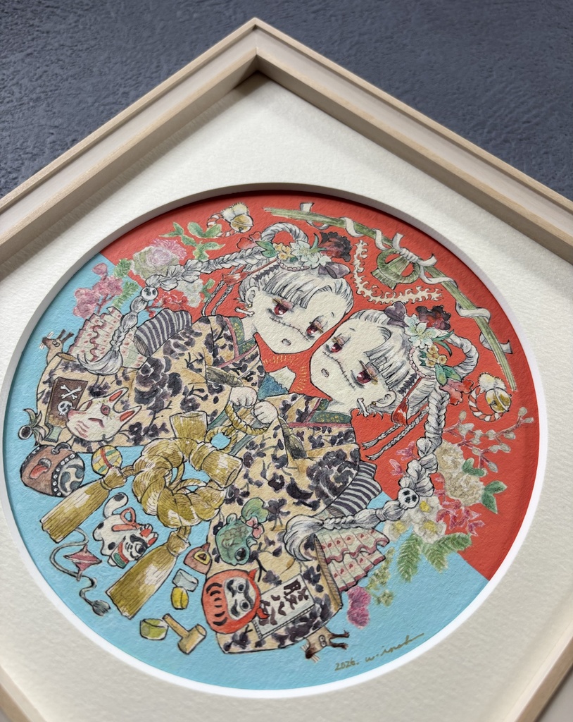 額装原画作品┊ アンデッド雅