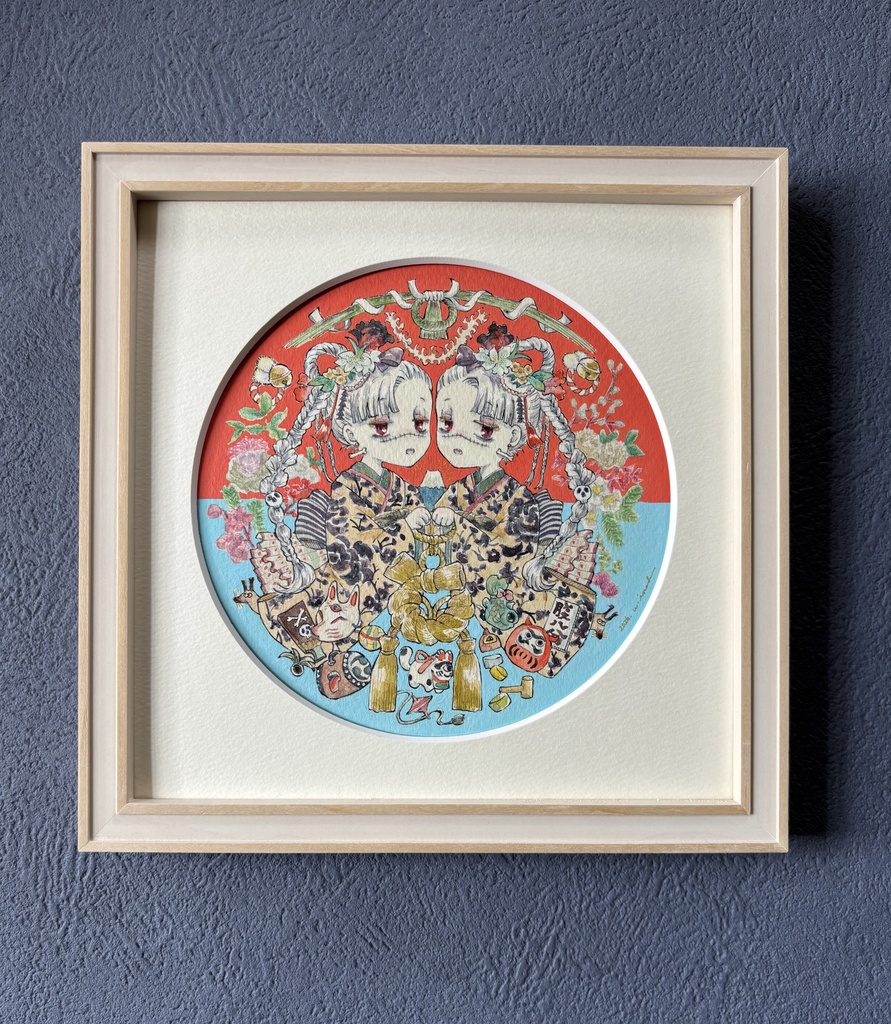 額装原画作品┊ アンデッド雅