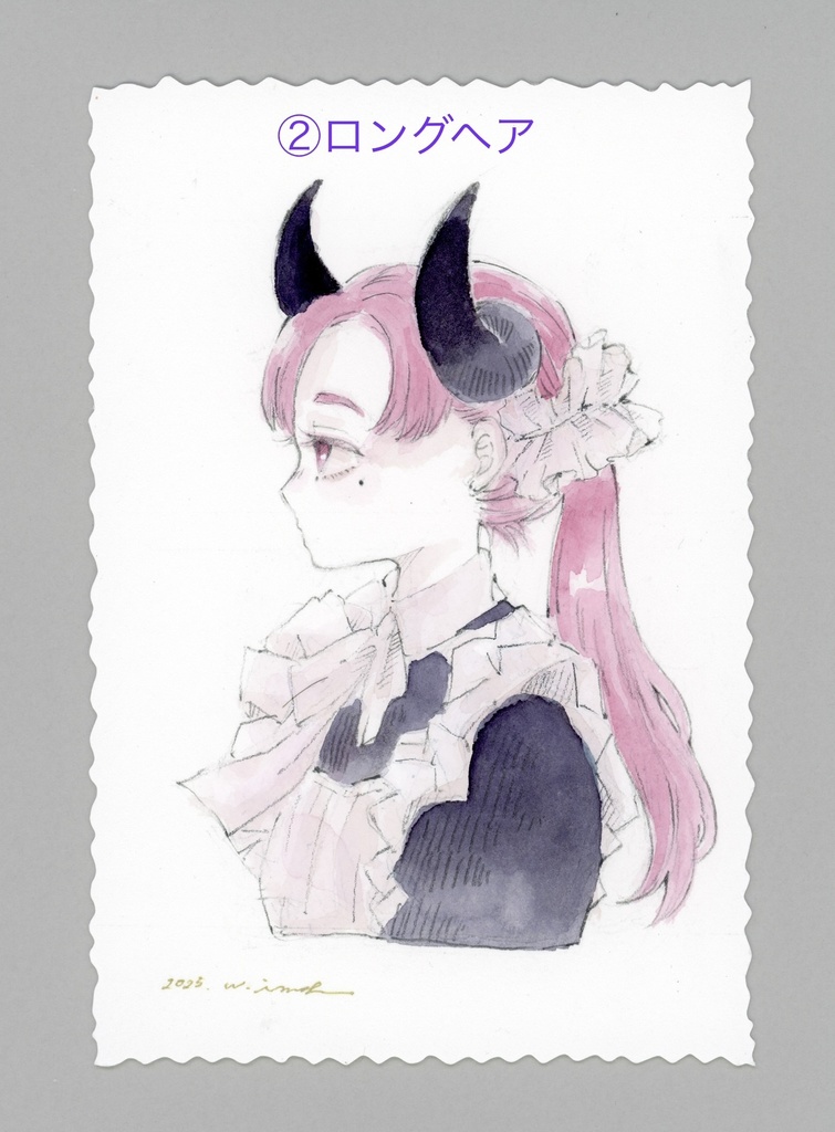 ドローイング原画①②