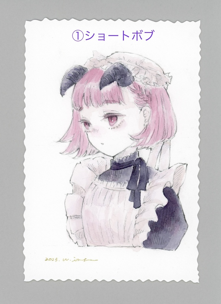 ドローイング原画①②