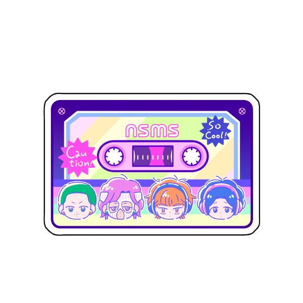 四少クリップバッジ