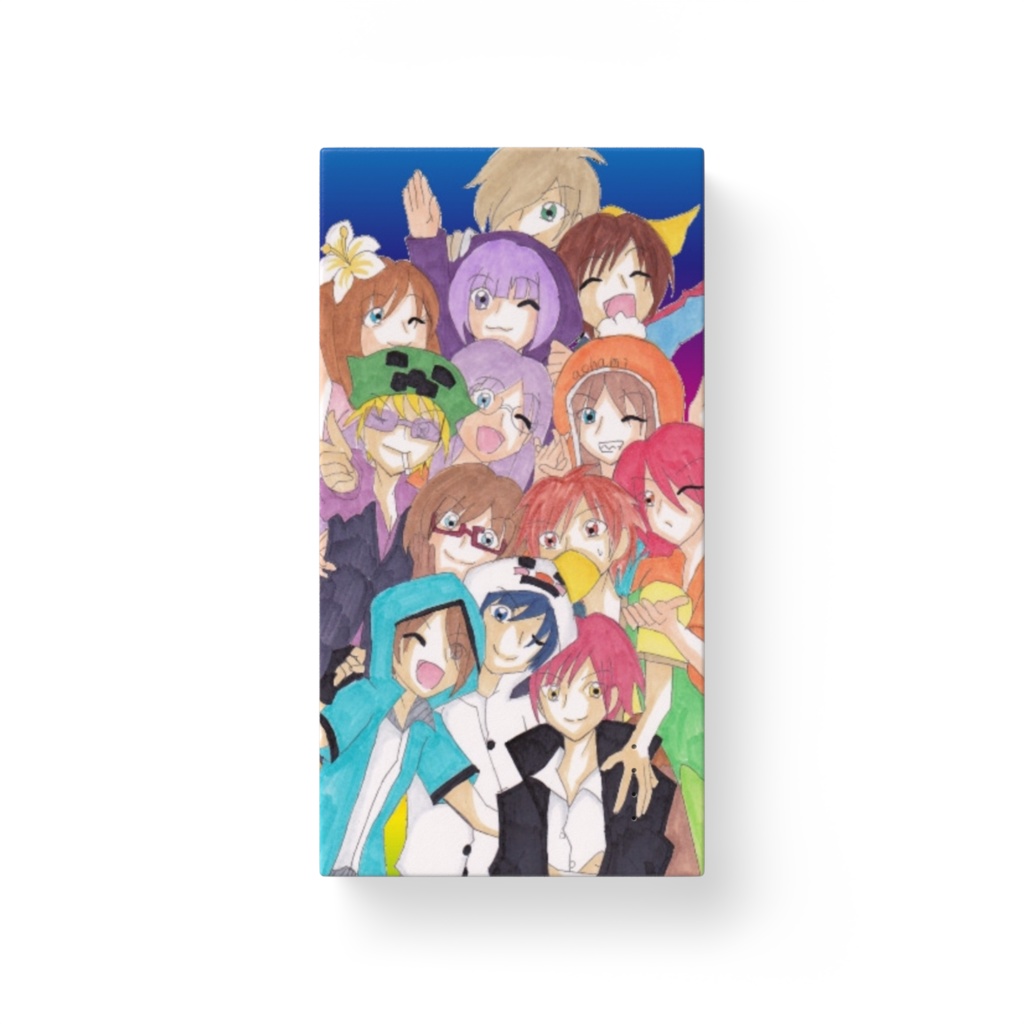 あかがみんメンバー&ワラクラ&ハイスクールズ モバイルバッテリー