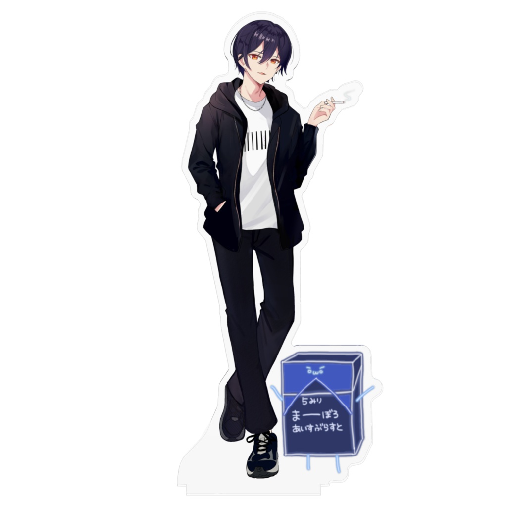 るーこ。「眼鏡無し」アクリルスタンド