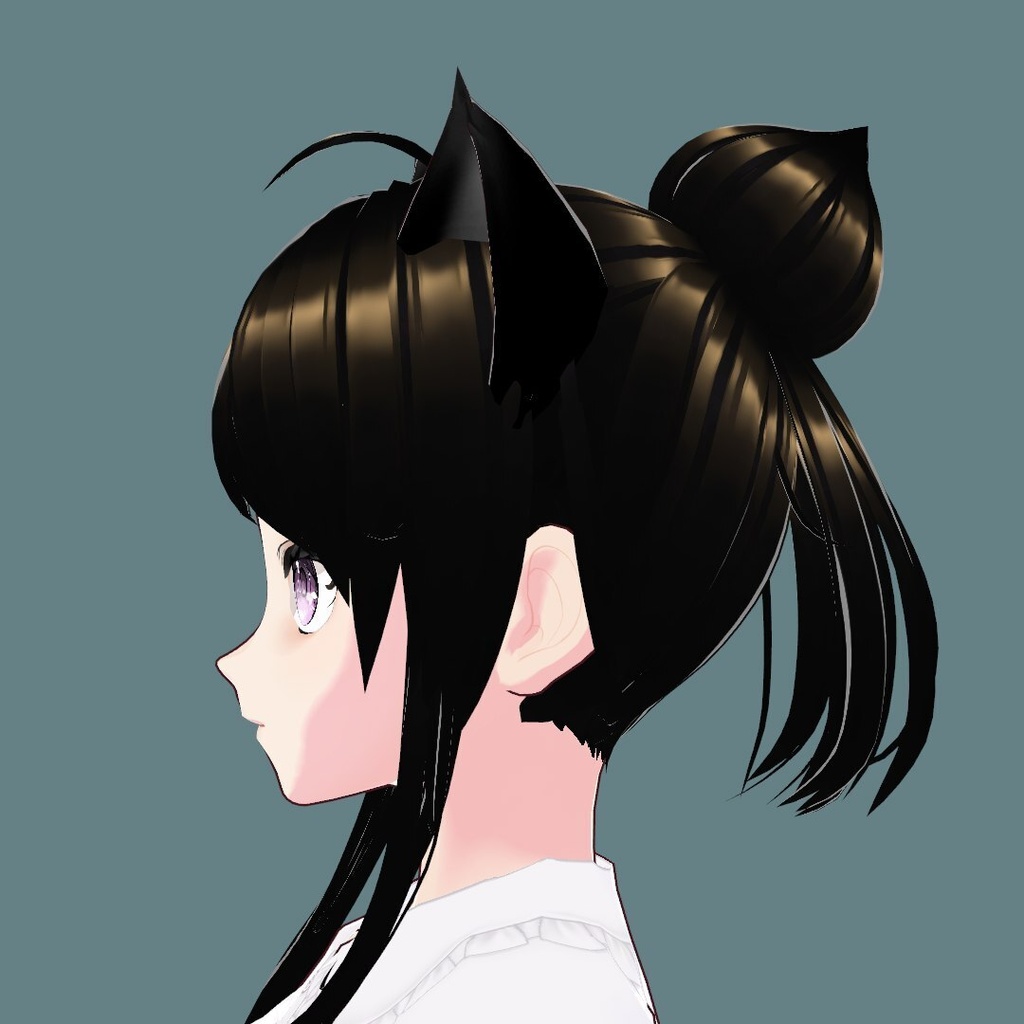 【VRM / VRChat】Neko Girl Avatar - AKZLab Studio 【ねこ娘】