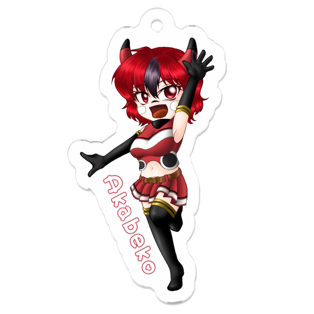 あかべこちゃんアクリルキーホルダー