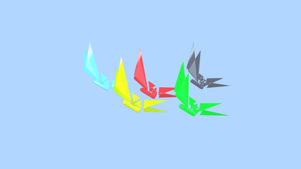 【追従】ちょうちょ【アバターについてくる】