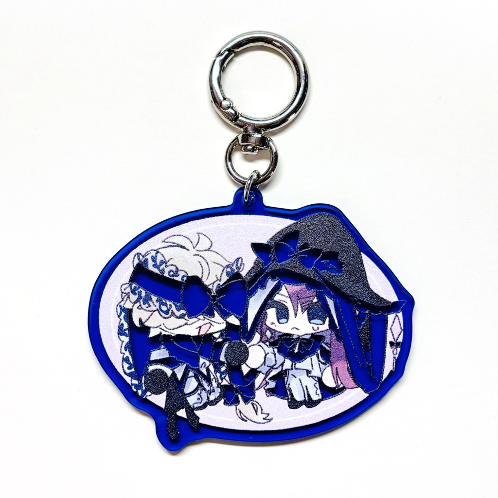 透けるアクキー