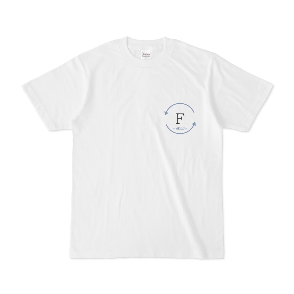 「F」Tシャツ-ロゴver