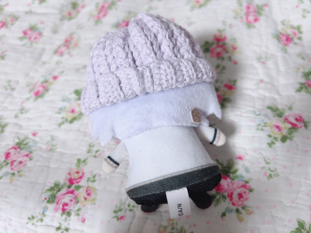 にじぱぺ用 帽子 薄紫