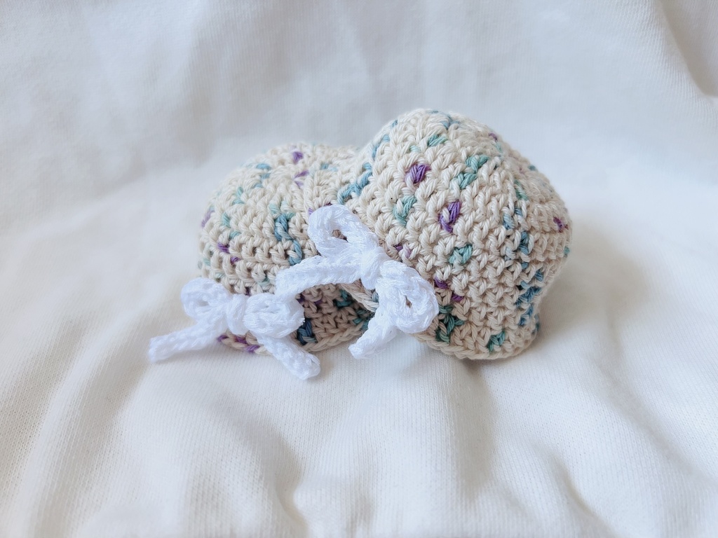 にじぱぺ向け 帽子 ハット 白リボン