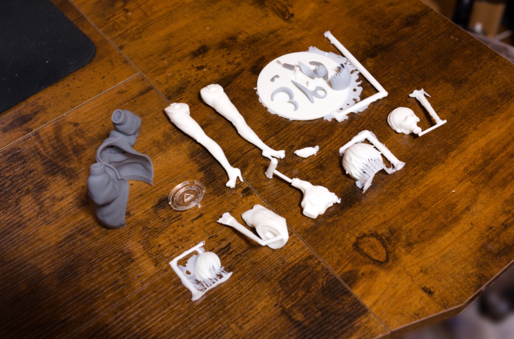 ブルーアーカイブ 美甘ネル(バニーガールver.) 1/7サイズ ガレージキットフィギュア