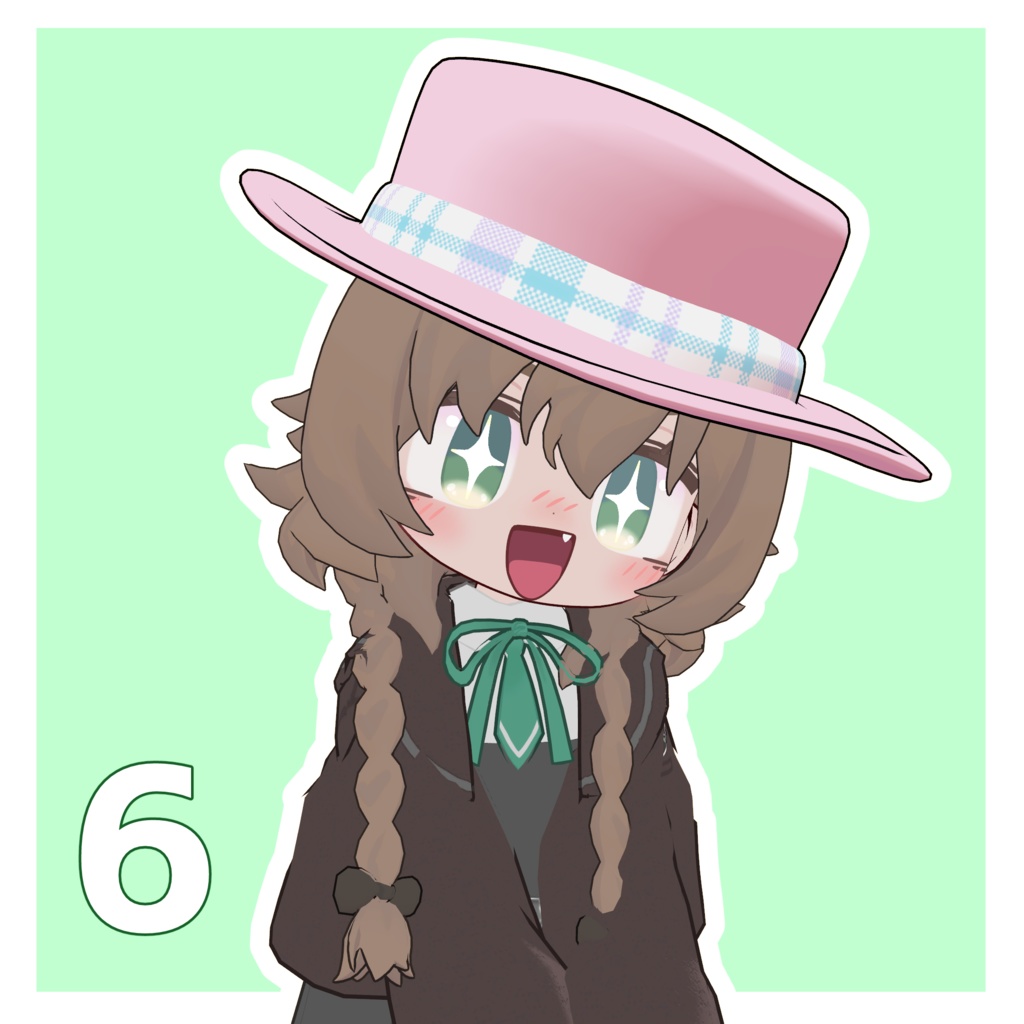 【イサナイ・ヌク対応】春のカンカン帽