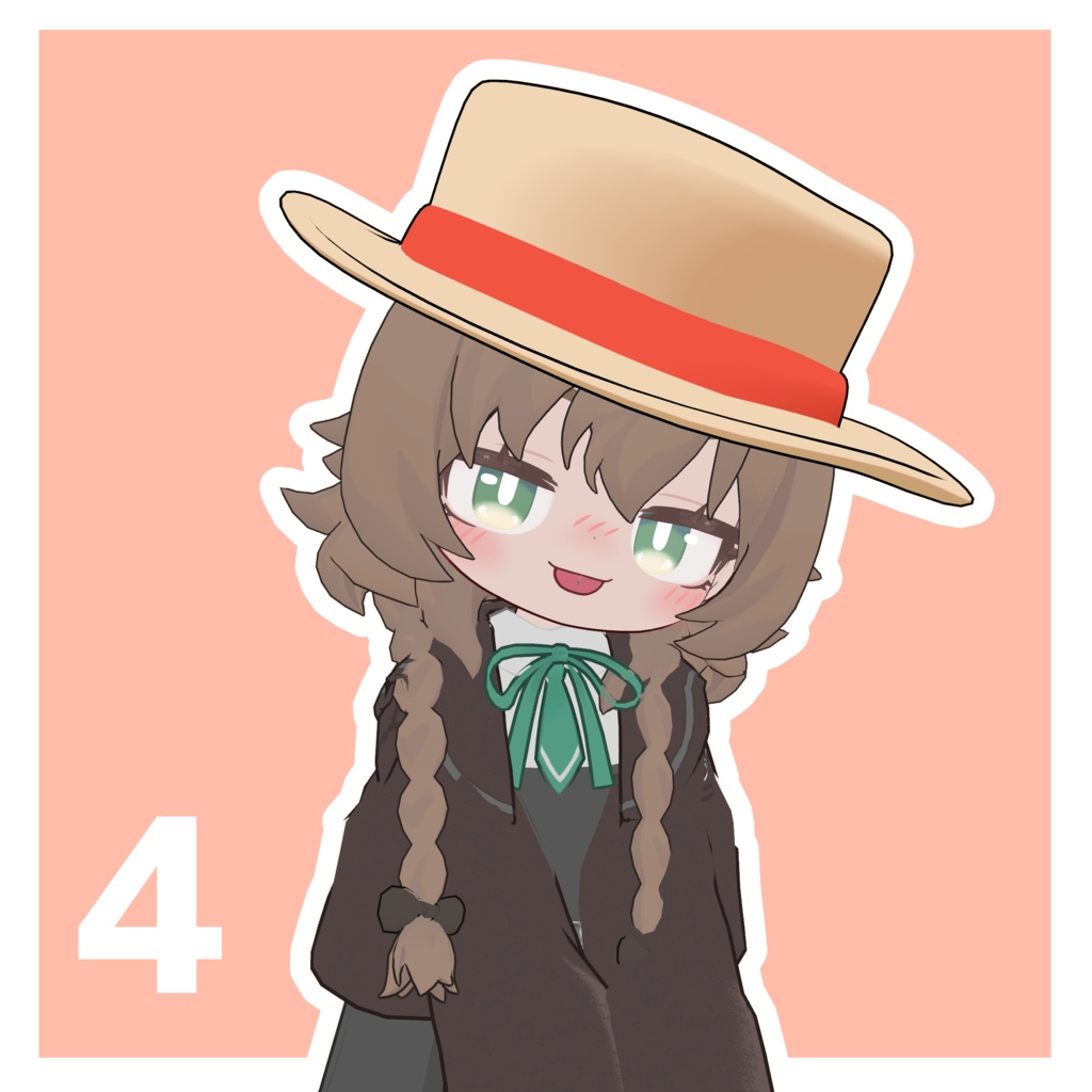 【イサナイ・ヌク対応】春のカンカン帽