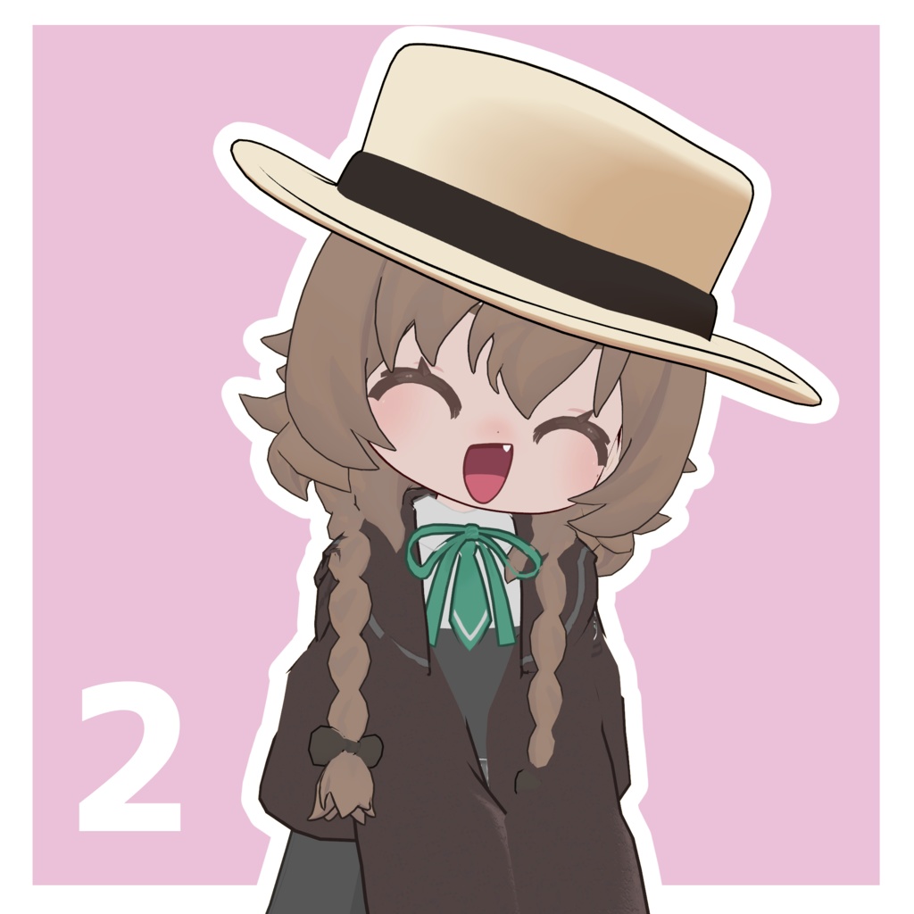 【イサナイ・ヌク対応】春のカンカン帽