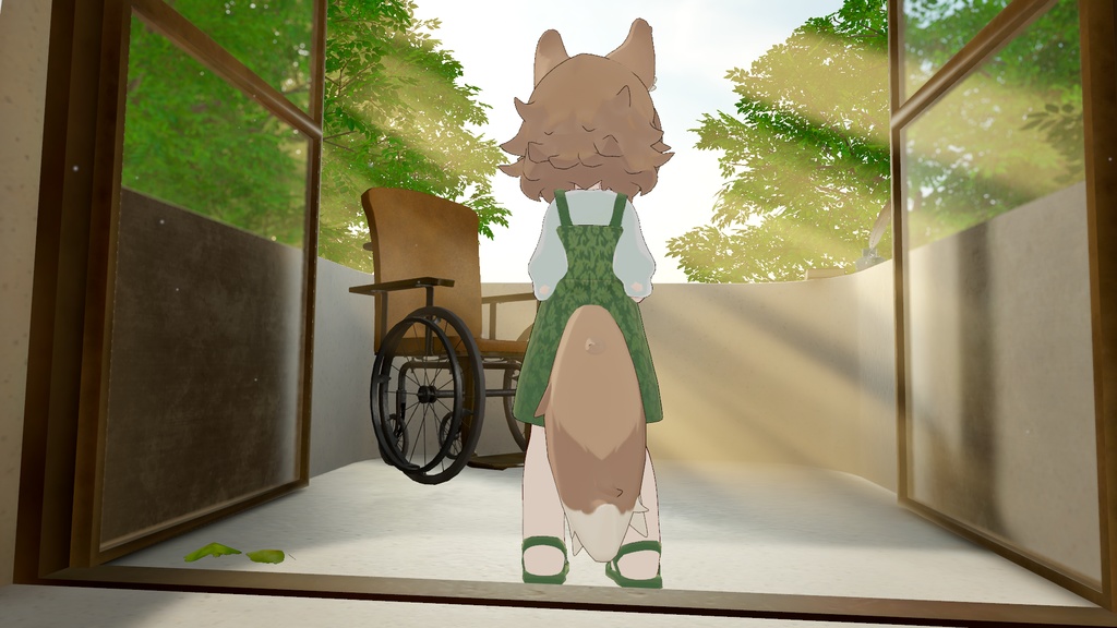 【イサナイ対応】夏色サロペットスカート【まめふれんず対応】