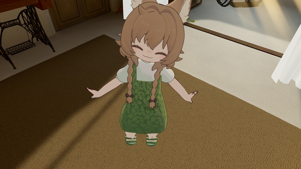 【イサナイ対応】夏色サロペットスカート【まめふれんず対応】