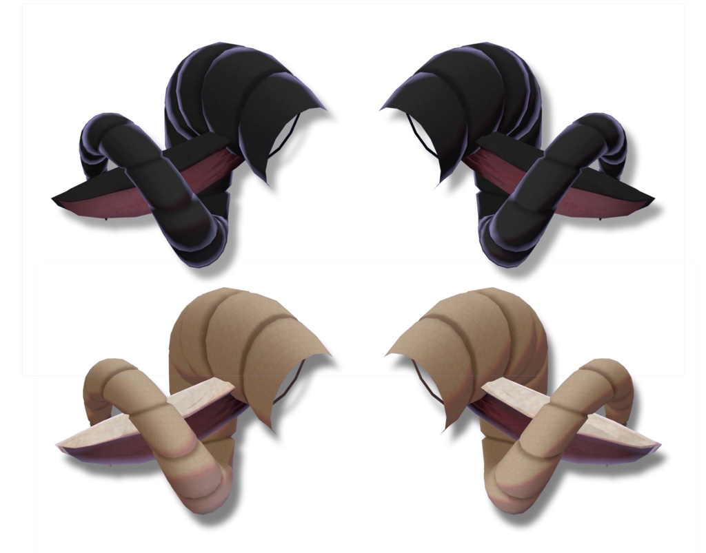 【MA対応】LuNaCapra【獣耳、角】