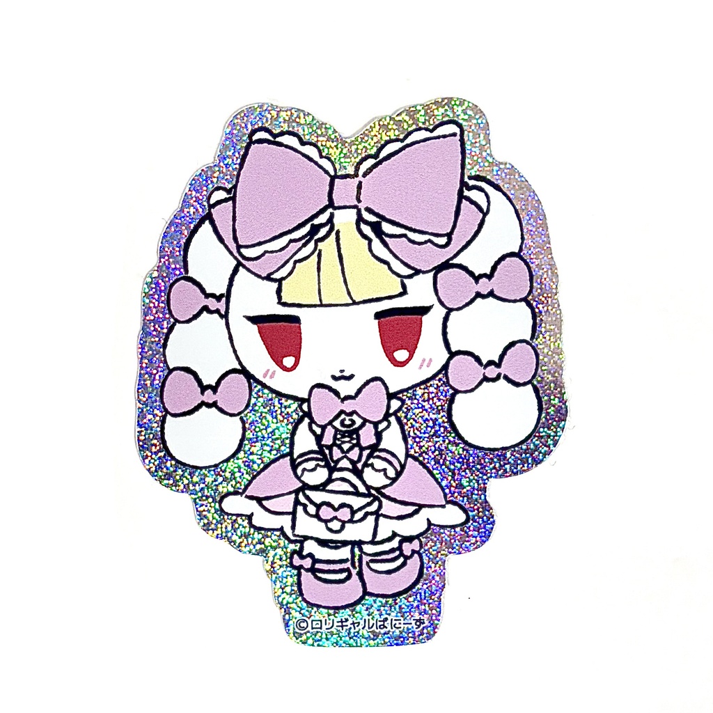ラメラメ！ダイカットステッカー　ロリちゃんVer.